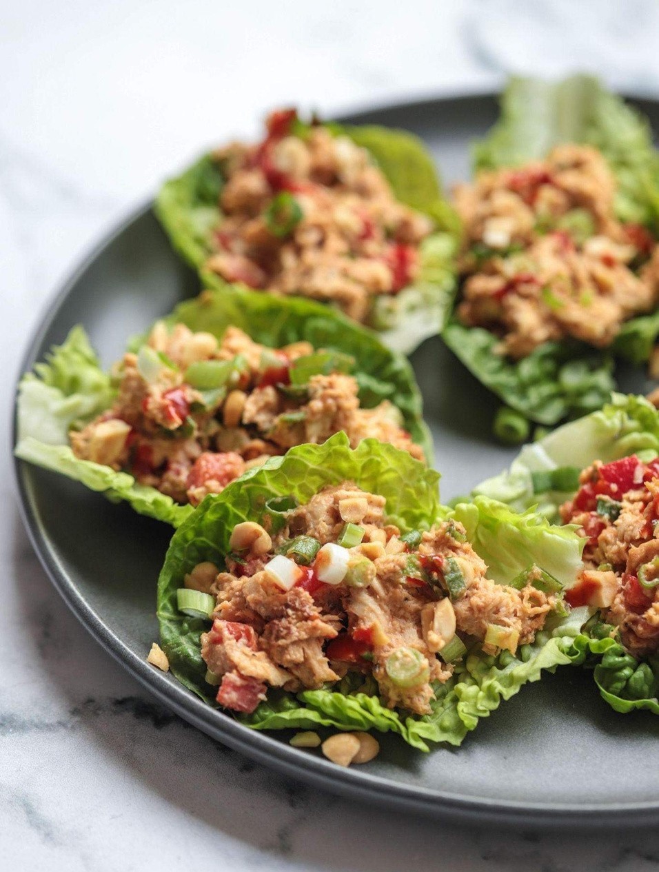 ASIAN CHICKEN LETTUCE WRAPS