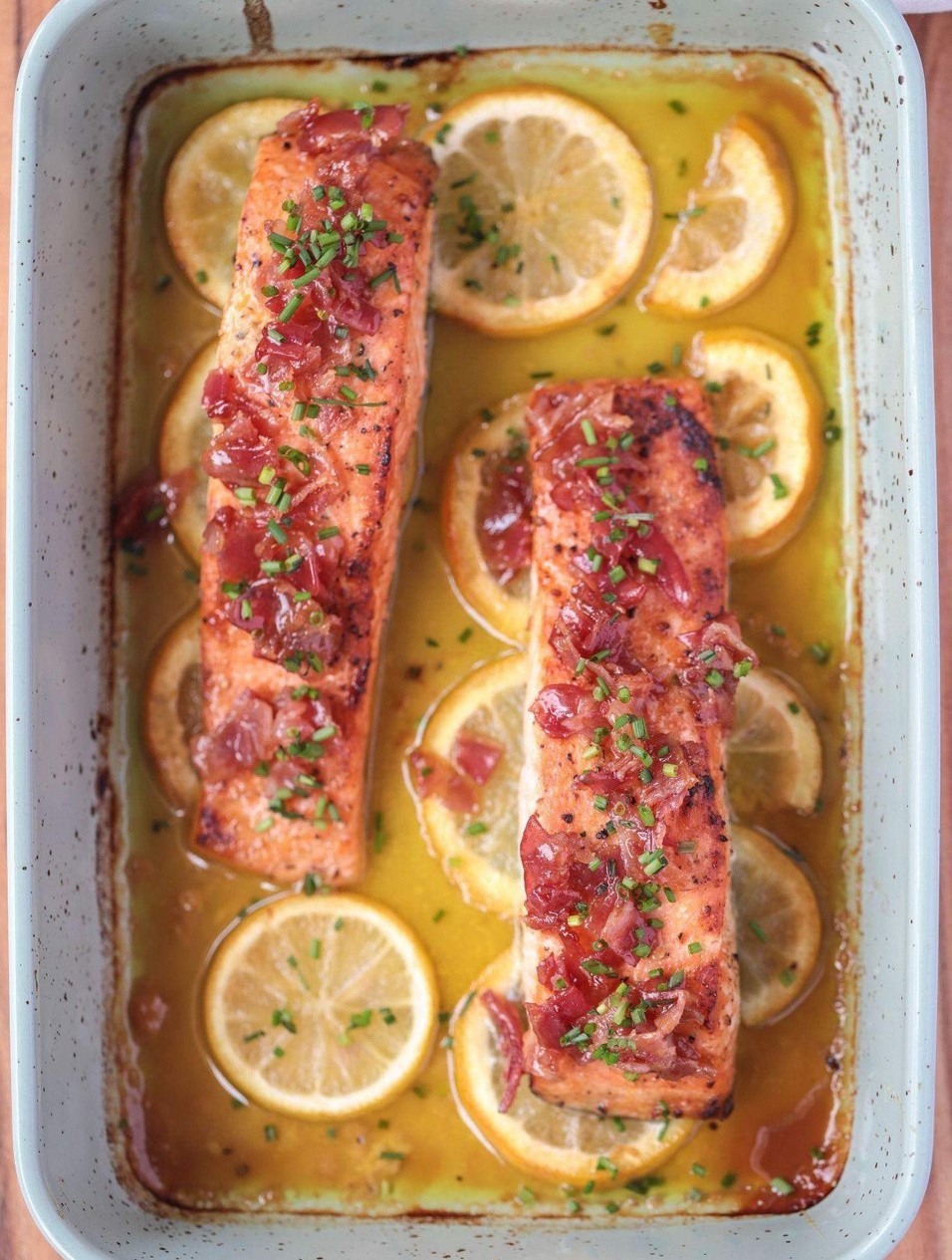 MAPLE BACON SALMON